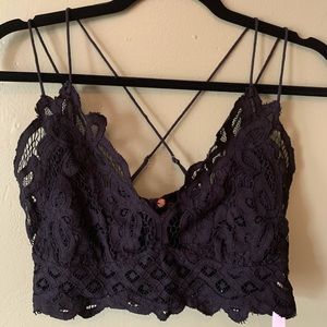 Urban Outfitters Strappy Black Bralette